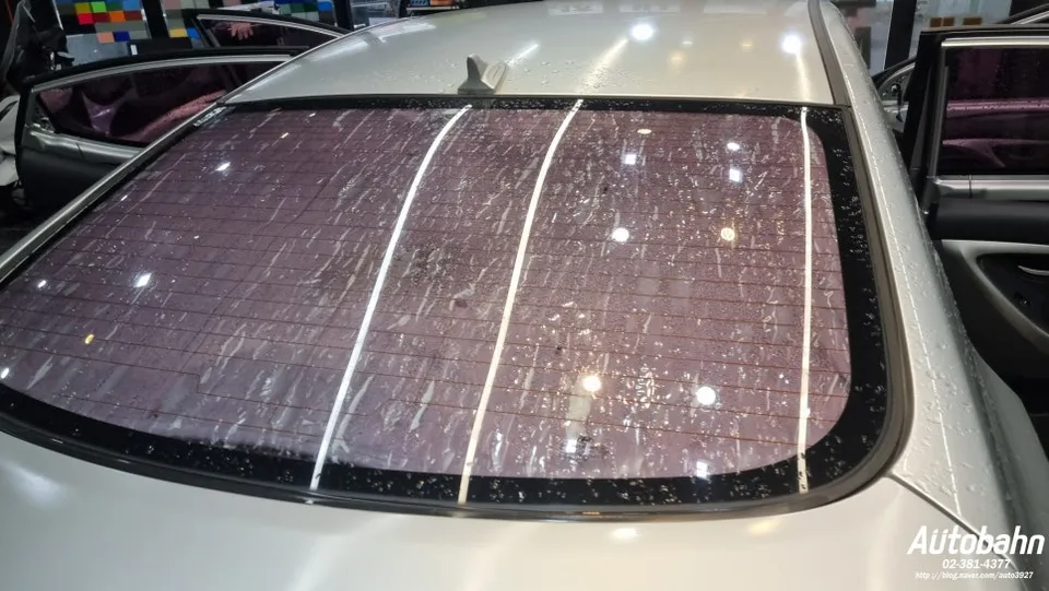 Hyundai Elantraのカーフィルム施工事例｜費用目安・仕上がり 施工写真 3-1