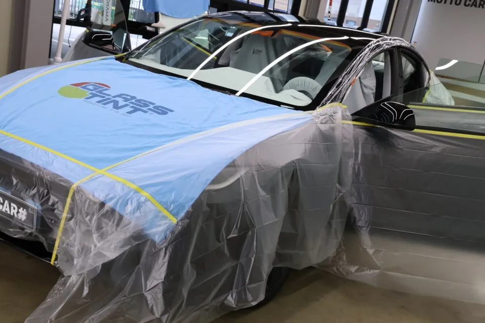 Tesla Model 3のカーフィルム施工事例｜費用目安・仕上がり 施工写真 2-1