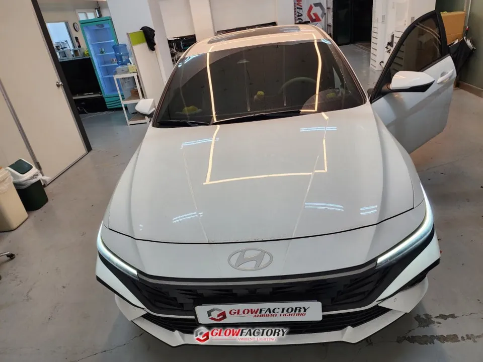 Hyundai Elantra Ambient Lighting Review — Enhanced Luxury