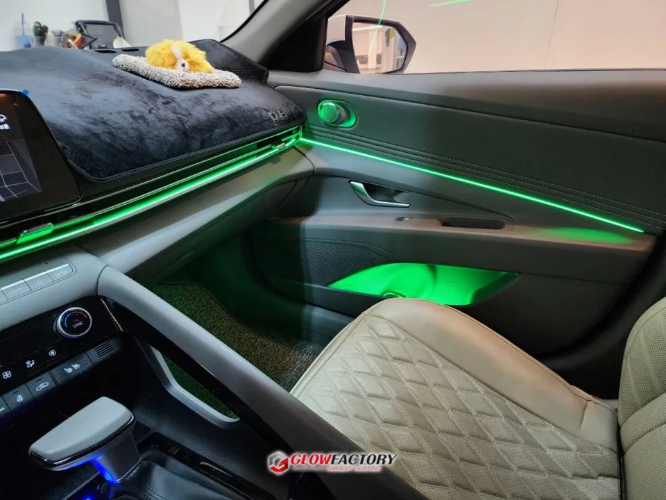 Hyundai Elantra CN7 ambient lighting - Hyundai Elantra Ambient Lighting Review — Enhanced Luxury photo 4
