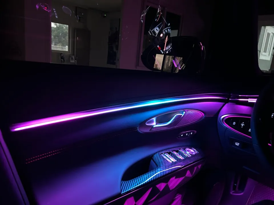 Genesis GV70 ambient lighting - Genesis GV70 Ambient Lighting Review: Enhanced Interior LEDs photo 3