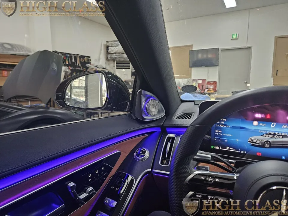 Mercedes-Benz S-Class Audio Upgrade Review — Moving Tweeters After