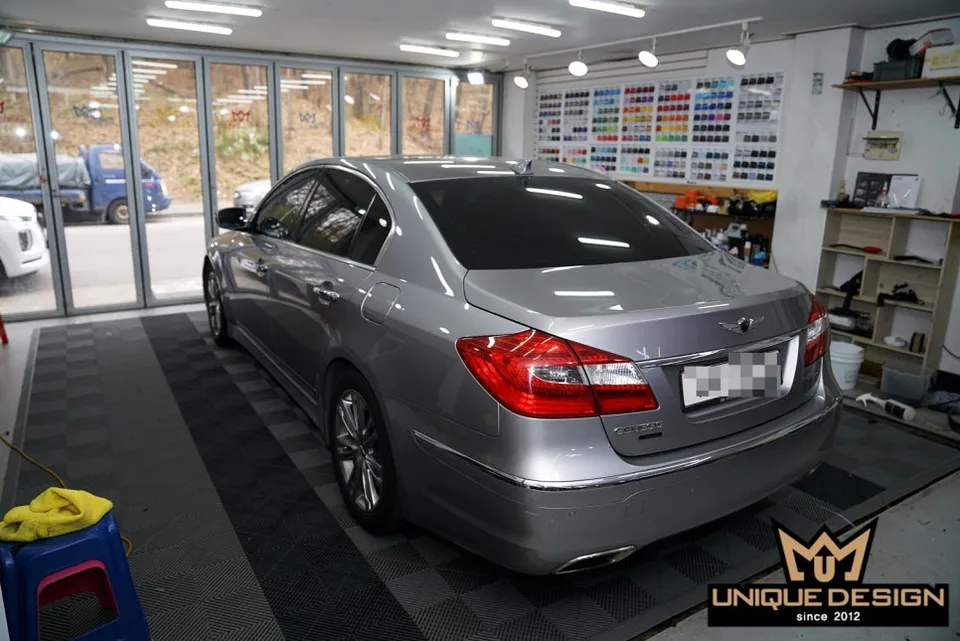 Kia K5 vinyl wrap - Kia K5 Vinyl Wrap Review — Satin Dark Gray Transformation photo 4