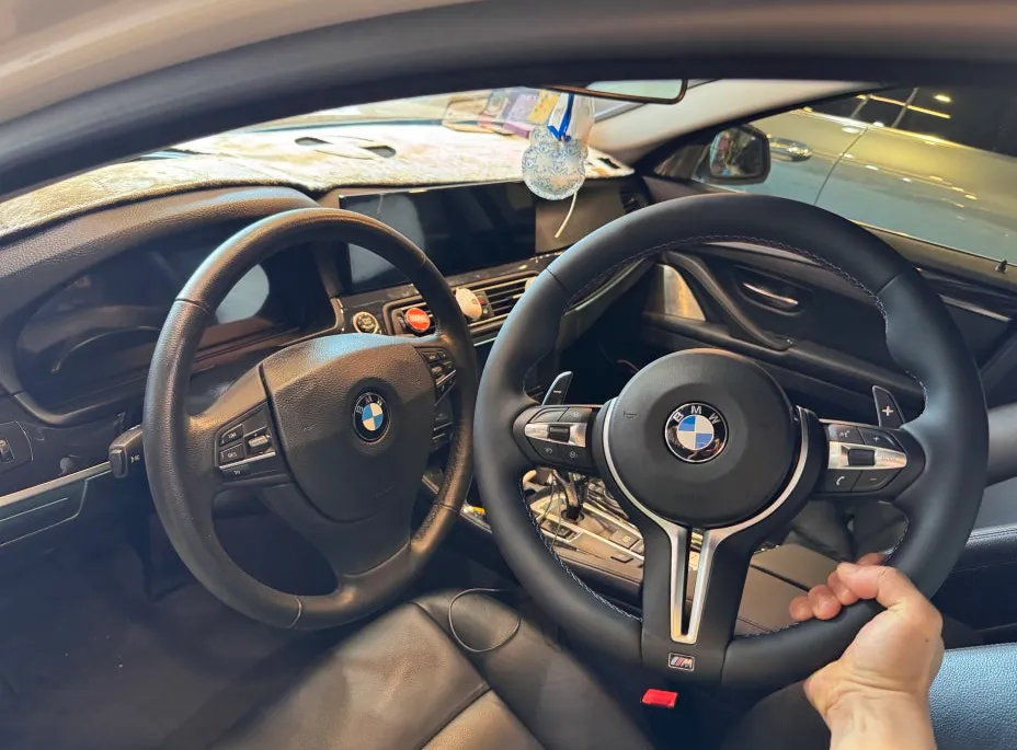 BMW F10 Steering Wheel Customization Review photo 4