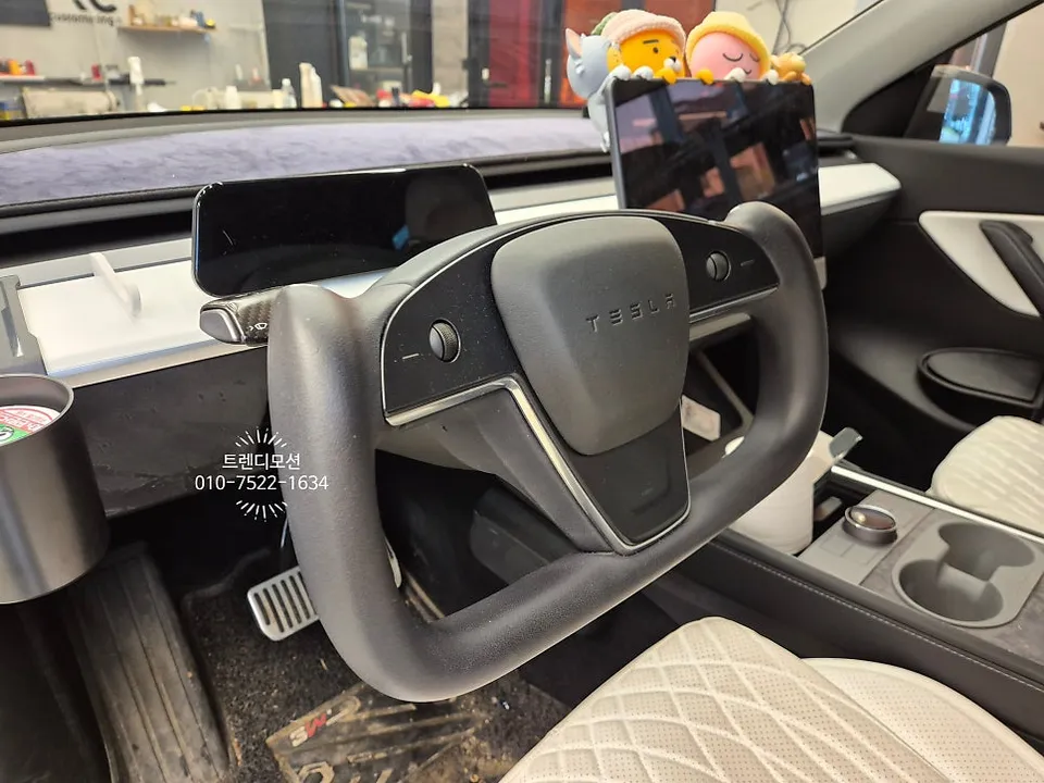 Tesla Model Y Steering Wheel Customization Review Before