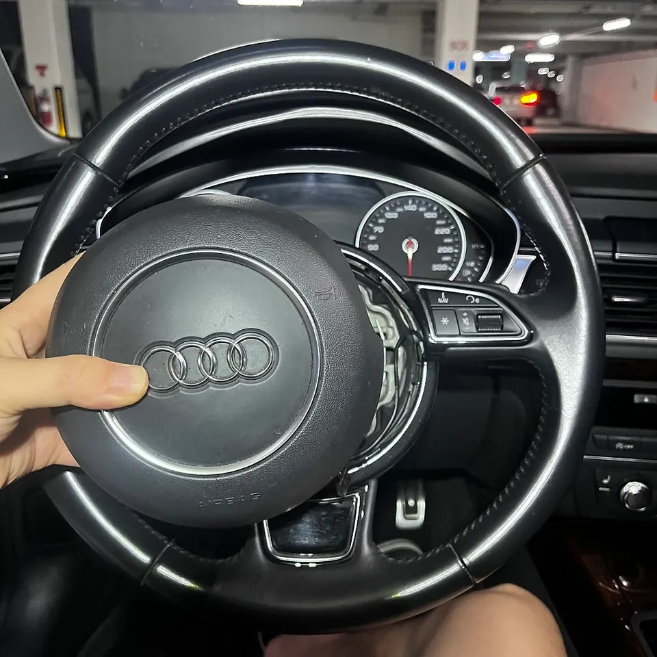 Audi A7 C7 steering wheel - Audi A7 Steering Wheel Customization Review photo 4
