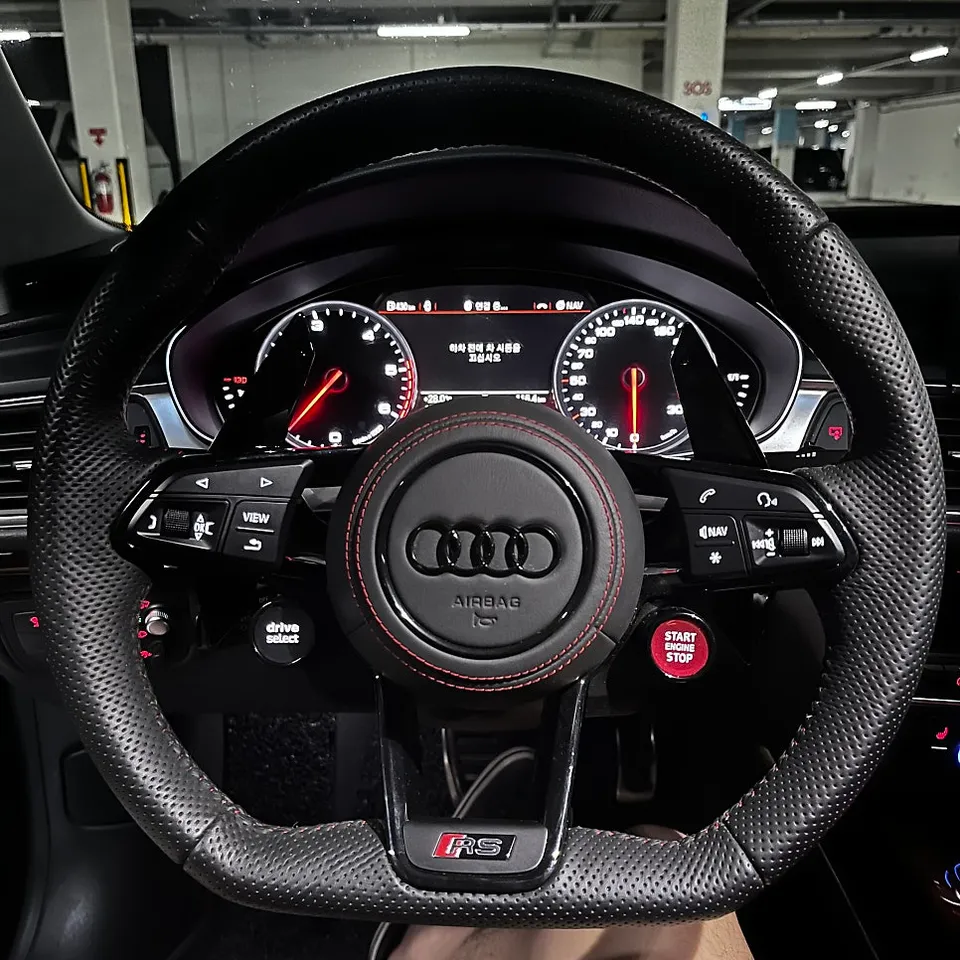 Audi A7 C7 steering wheel - Audi A7 Steering Wheel Customization Review photo 5
