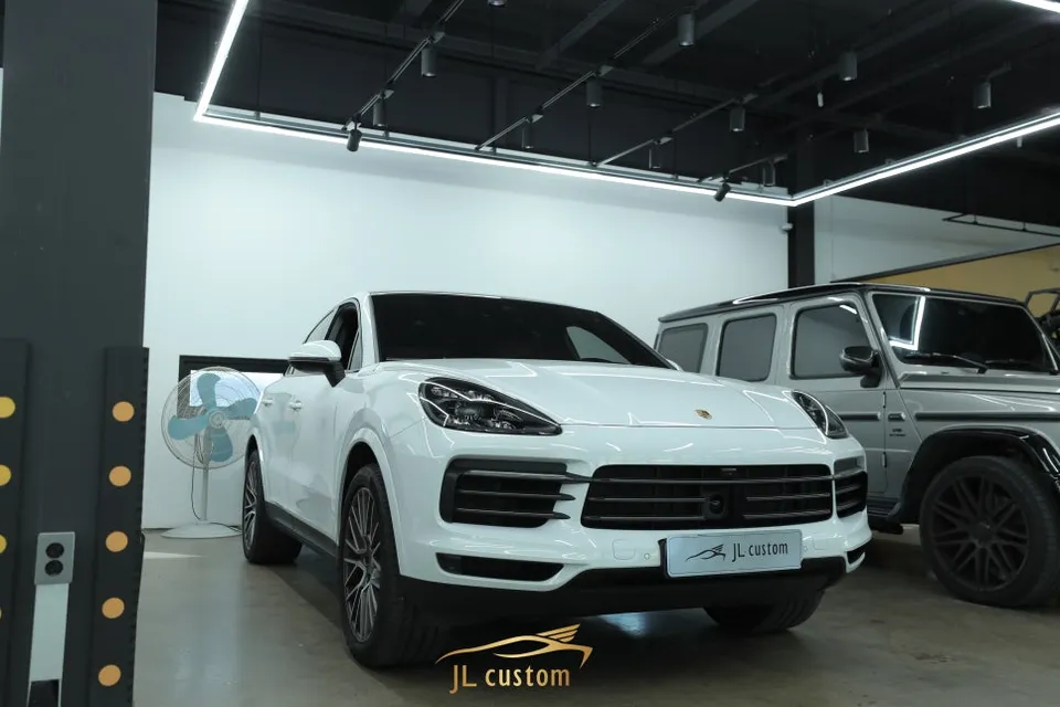 Porsche Cayenne E3 seat ventilation installation result