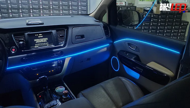 Kia Carnival ambient lighting - Kia Carnival Ambient Lighting Review — Cost & Results photo 5