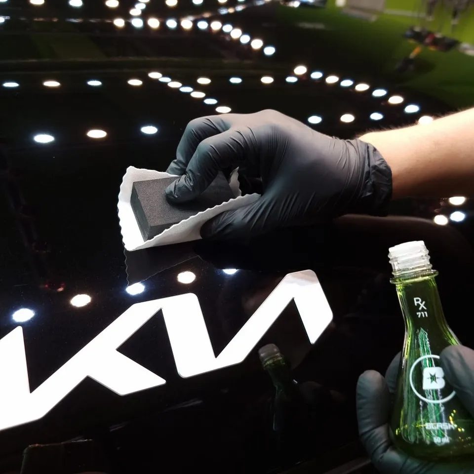 Kia EV9のガラスコーティング事例|費用目安・仕上がり 施工写真 2-2