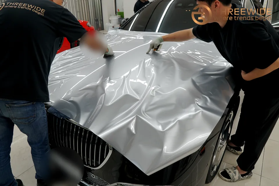 Maybach S580のカーラッピング事例|費用目安・仕上がり 施工写真 3-1
