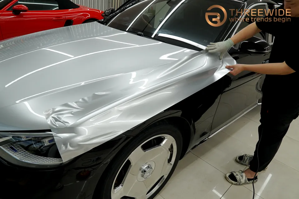 Maybach S580のカーラッピング事例|費用目安・仕上がり 施工写真 3-2