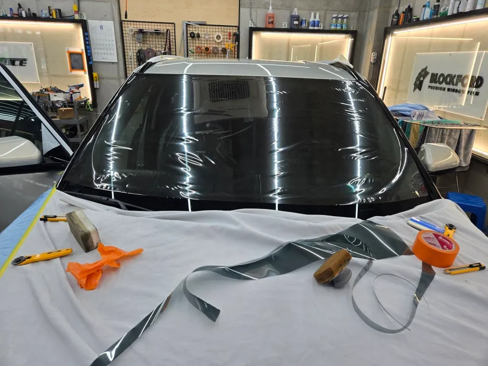 Kia EV3 new car package - Kia EV3 New Car Package Review: T-Graphite V100 Tint & PPF photo 8