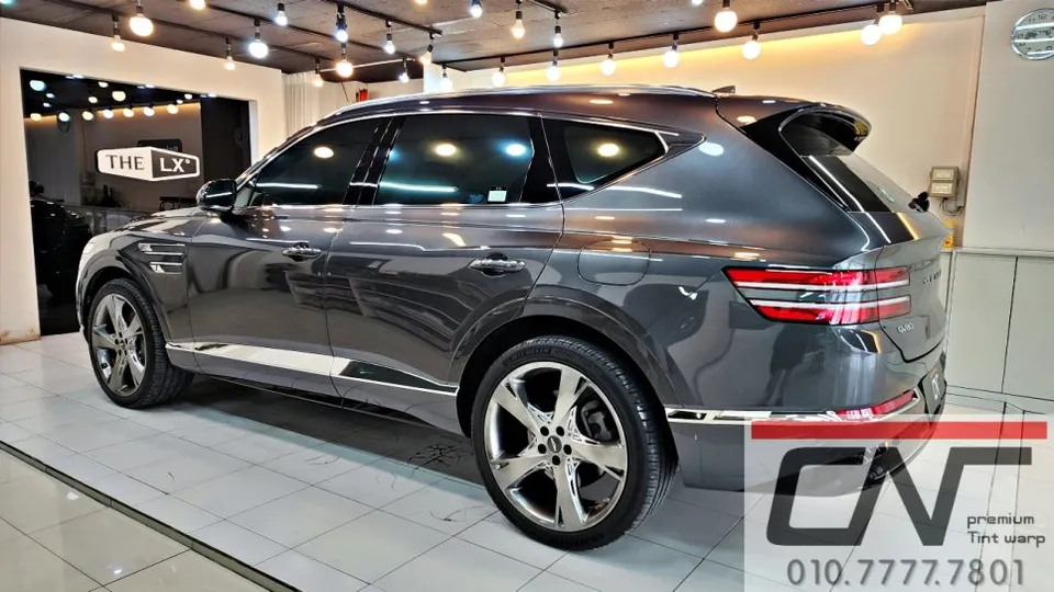 Genesis GV80 window tinting - Genesis GV80 Window Tinting Review: Heat Rejection Film photo 3