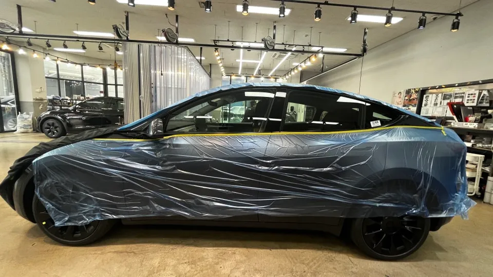 Tesla Model Y window tinting - Tesla Model Y Window Tinting Review: Stealth Gray with T-9 Film photo 4