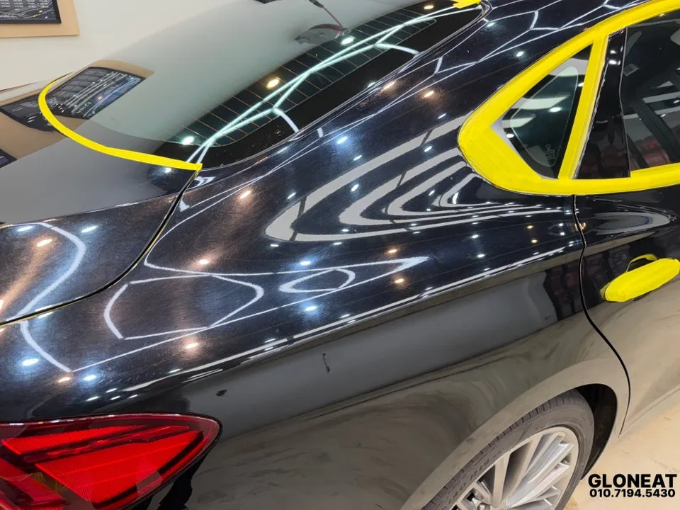 Hyundai Grandeur IGのガラスコーティング事例|費用目安・仕上がり 施工写真 1-2