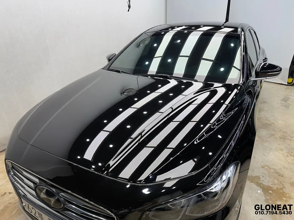 Hyundai Grandeur IGのガラスコーティング事例|費用目安・仕上がり 施工写真 2-3
