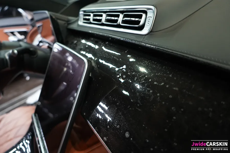 メルセデス・ベンツ S580のPPF施工事例|韓国での実例 施工写真 4-2