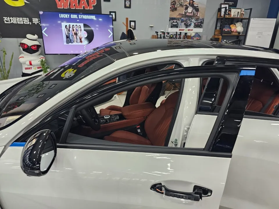 Kia K5 DL3のカーラッピング事例｜費用目安・仕上がり 施工写真 3-2