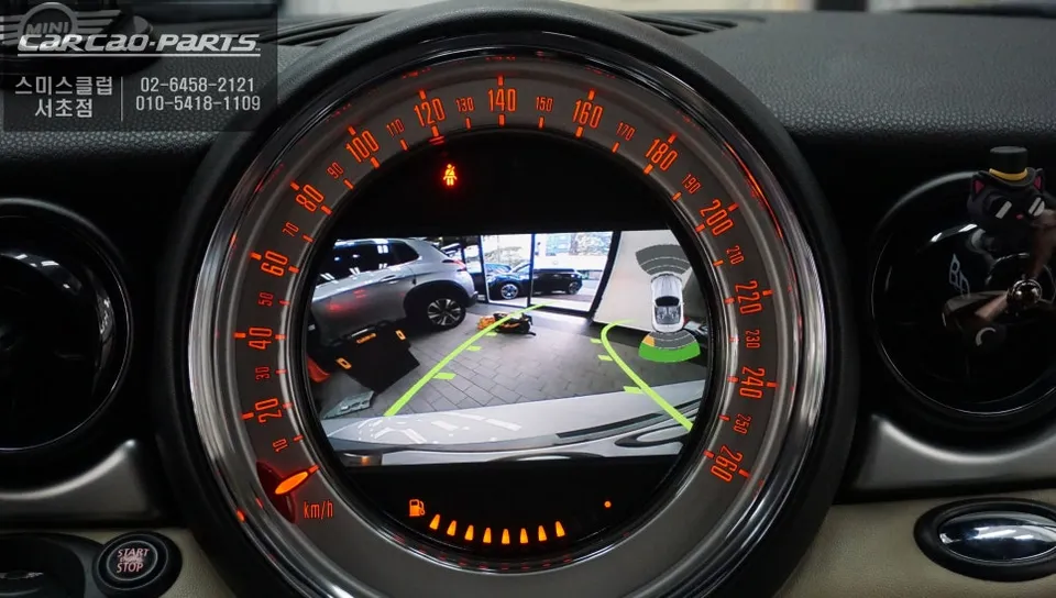 BMW MINIのAndroid Auto・CarPlay取付事例 施工写真 4-2