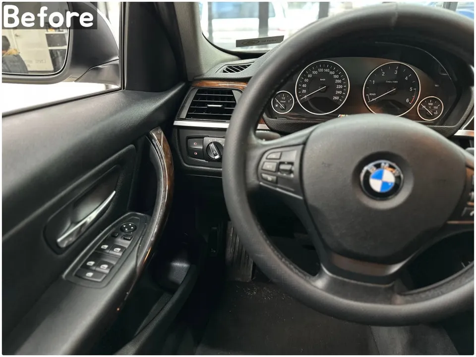 BMW 3 Series F30のカーラッピング事例｜内装ドレスアップ 施工写真 3-3