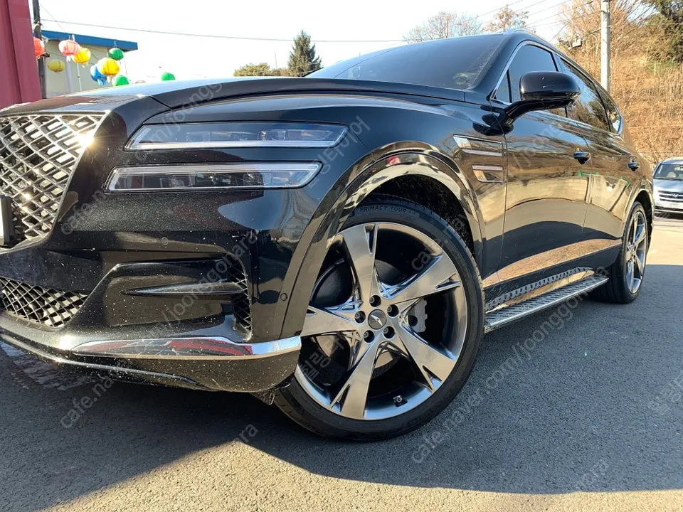 Genesis GV80のホイールリペア・塗装事例 施工写真 2-1
