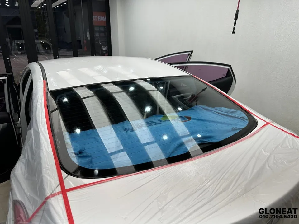 Hyundai Elantra MDのカーフィルム施工事例|費用目安・仕上がり 施工写真 2-2