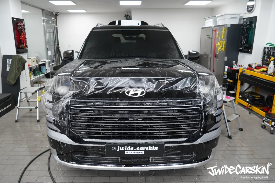 Hyundai PalisadeのPPF施工事例｜費用目安・仕上がり 施工写真 4-1