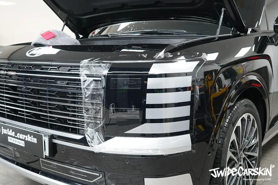 Hyundai PalisadeのPPF施工事例｜費用目安・仕上がり 施工写真 1-2