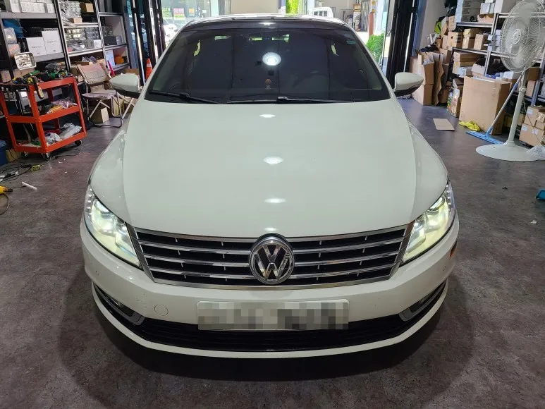 Volkswagen CCのAndroid Auto・CarPlay取付事例 写真