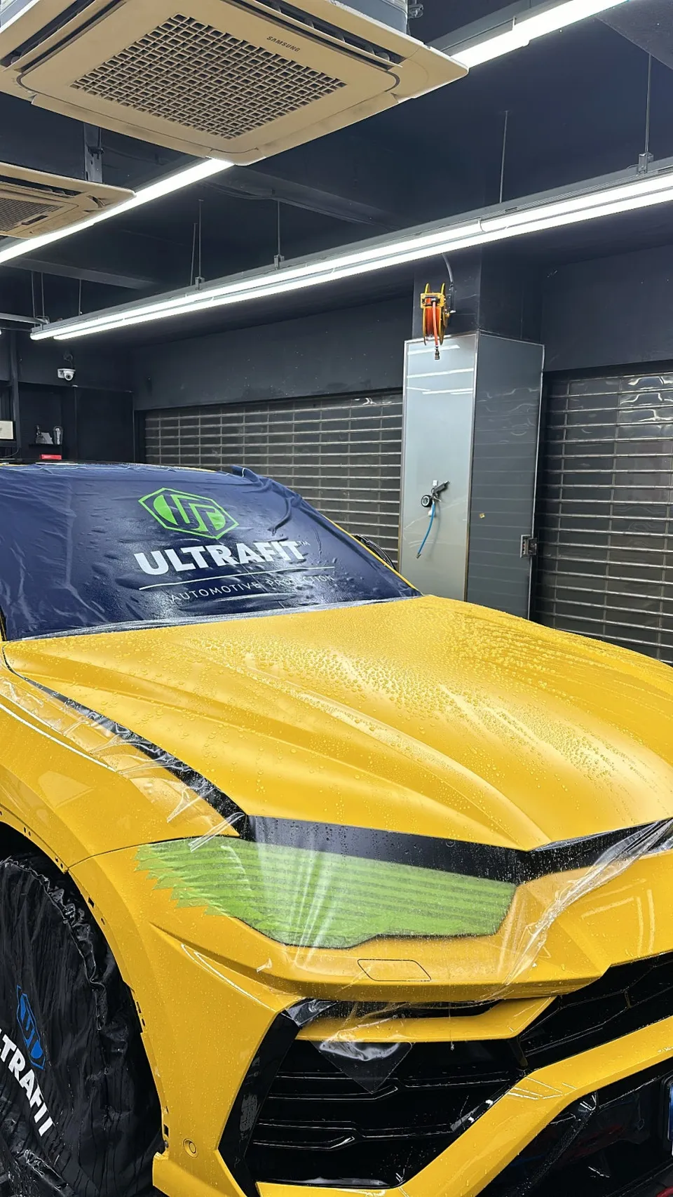 Lamborghini Urus PPF施工事例｜無光フィルムの魅力 施工写真 4-2