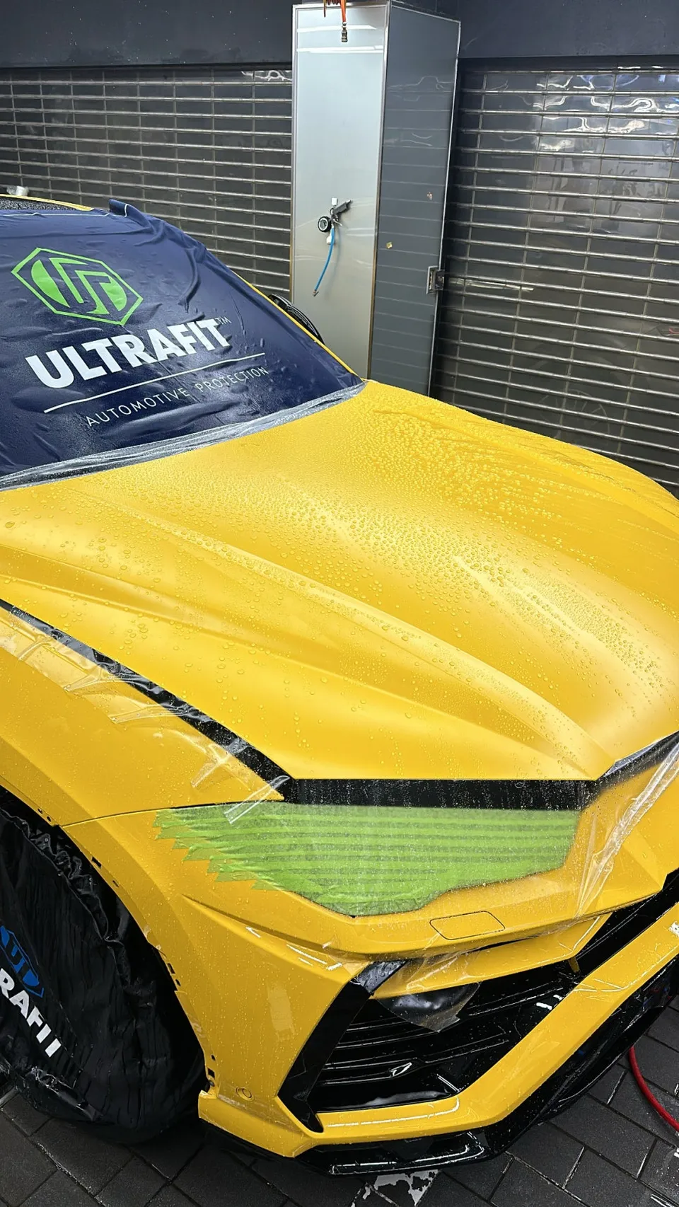 Lamborghini Urus PPF施工事例｜無光フィルムの魅力 施工写真 1-3