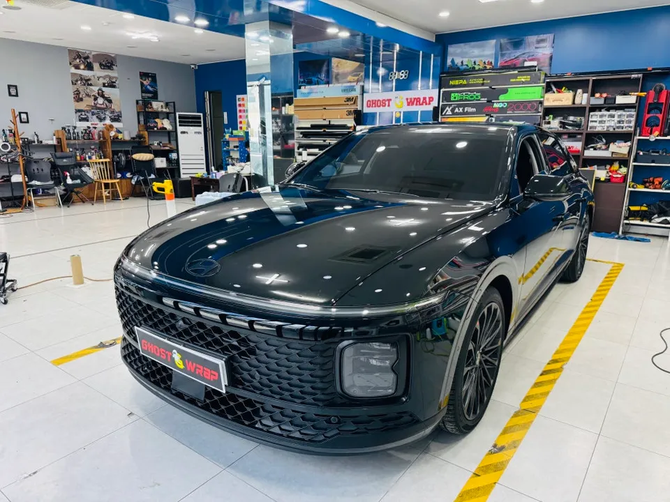 Hyundai AzeraのPPF施工事例｜費用目安・仕上がり 施工写真 1-3