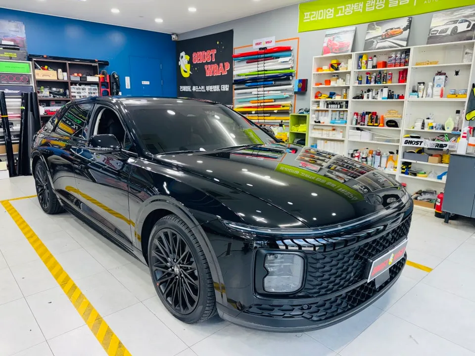 Hyundai AzeraのPPF施工事例｜費用目安・仕上がり 施工写真 2-3