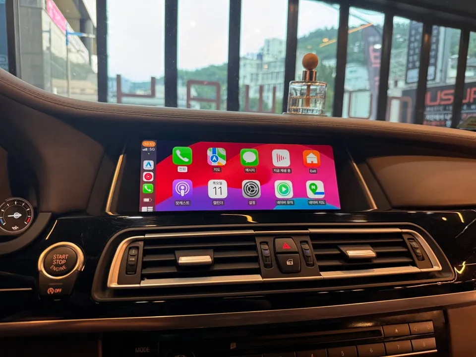 BMWのAndroid Auto・CarPlay取付事例 施工写真 3-1