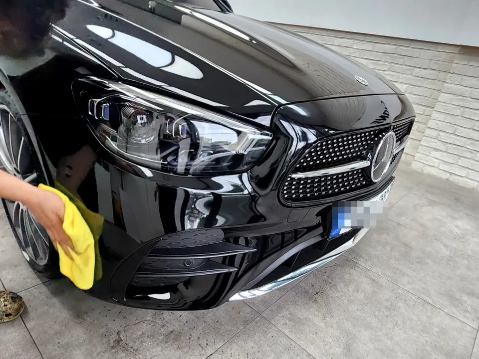 BMW X7のガラスコーティング事例|韓国での施工費用目安 施工写真 3-1