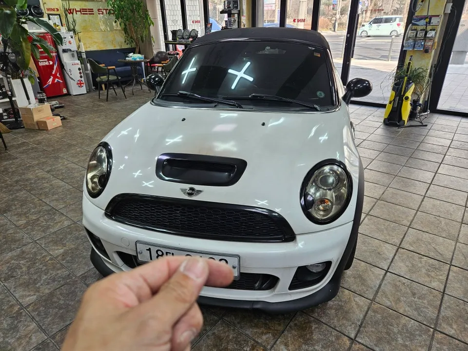 BMW MINI Cooper body repair installation result