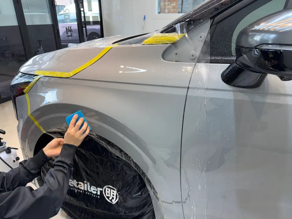 Kia Carnival PPF施工事例|費用目安と仕上がり 施工写真 1-2