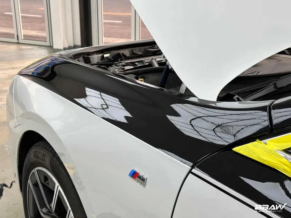 BMW 7 Series G70 デュアルトーンラッピング事例|費用目安・仕上がり 施工写真 3-2