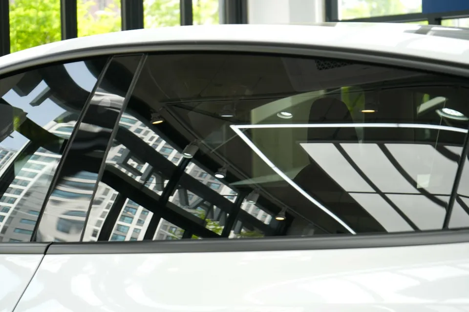 Tesla Model Y Juniper window tinting - Tesla Model Y Juniper Window Tinting Review: 40% Tint Choice photo 5