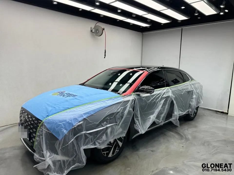 Hyundai Grandeur IG カーフィルム施工事例|費用目安・仕上がり 施工写真 2-2