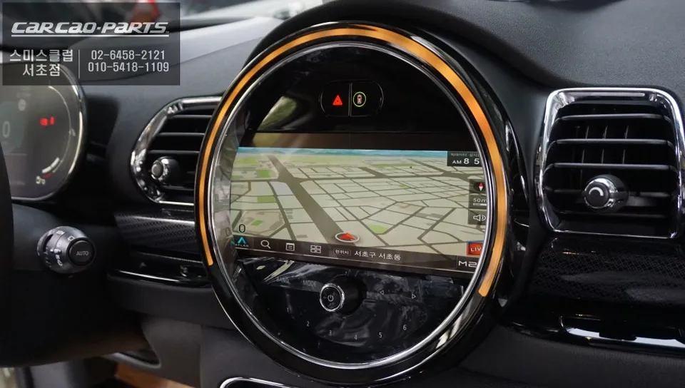 MINI ClubmanのAndroid Auto・CarPlay取付事例 施工写真 2-1