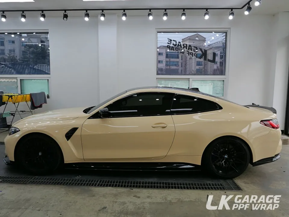 BMW M4 G82 Vinyl Wrap Review: Brushed Black Metallic photo 2