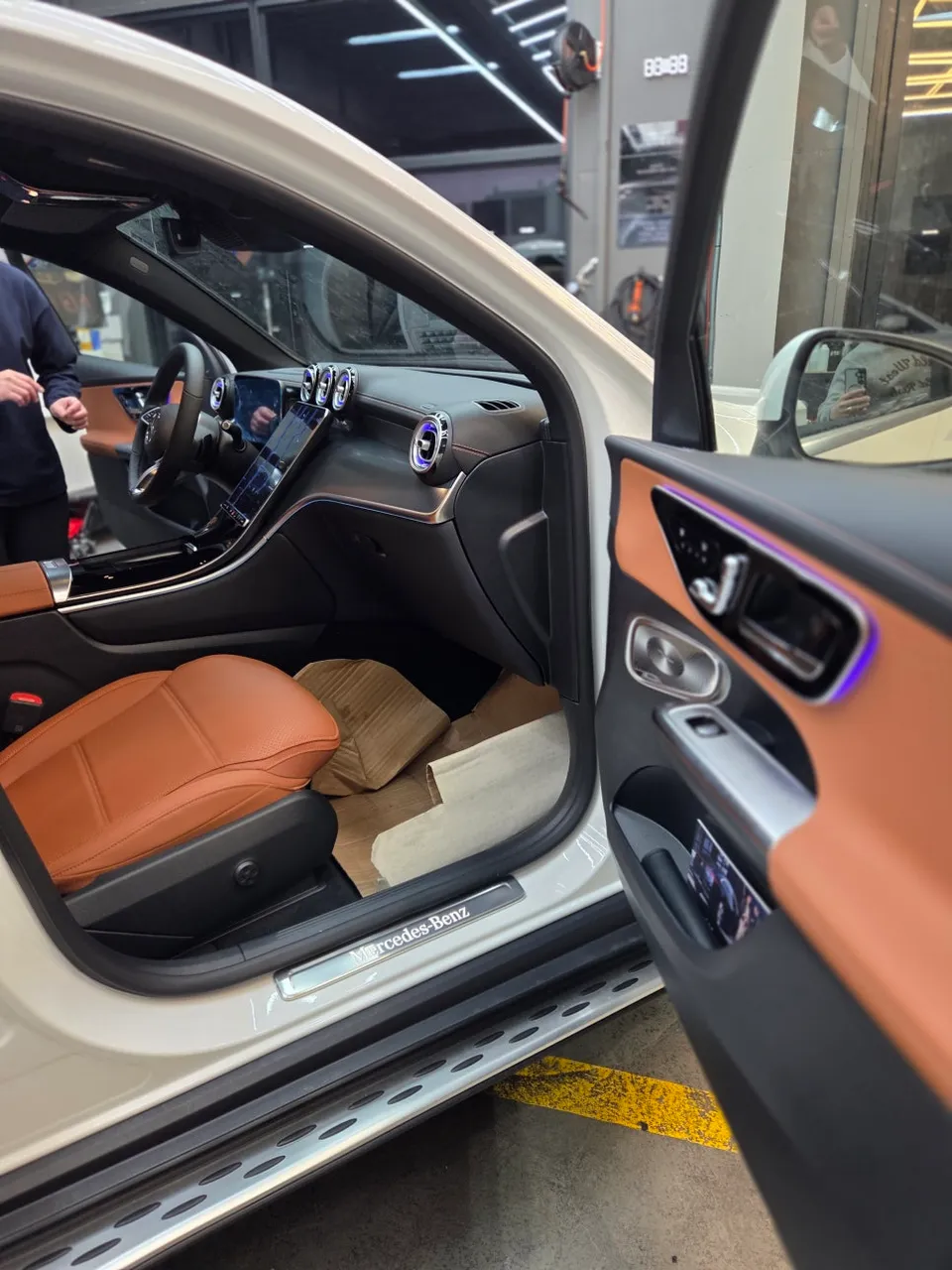 Mercedes-Benz GLC Coupeのカーフィルム施工事例 施工写真 4