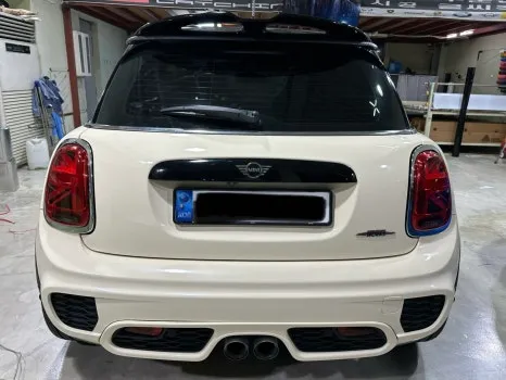 MINI MINI Cooper vinyl wrap - MINI Cooper Vinyl Wrap Review: 3M Ivory Color Transformation photo 4
