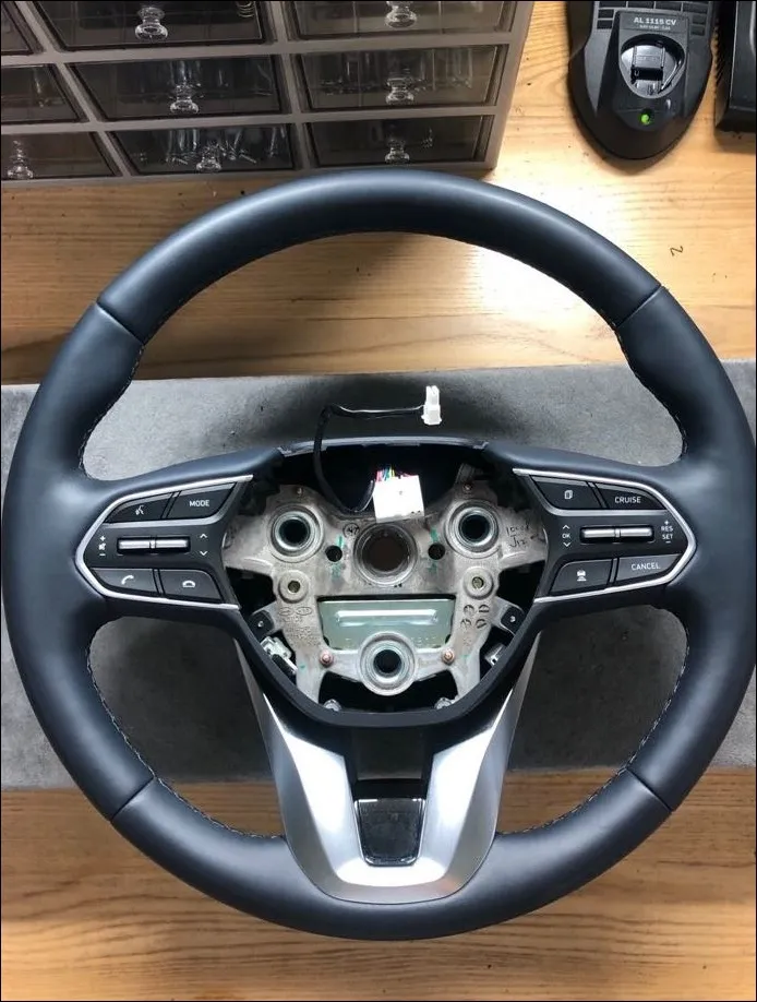 Hyundai Palisade steering wheel - Hyundai Palisade Custom Steering Wheel Review — Enhanced Interior photo 7