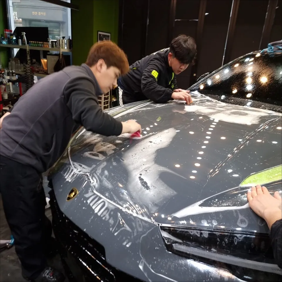 Lamborghini Urus PPF施工事例|韓国での実例と費用目安 施工写真 3-2