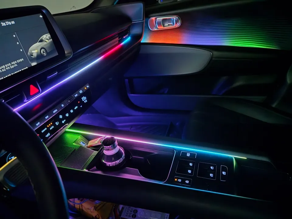Hyundai IONIQ 6 ambient lighting - Hyundai IONIQ 6 Ambient Lighting Upgrade: Enhanced Interior photo 6