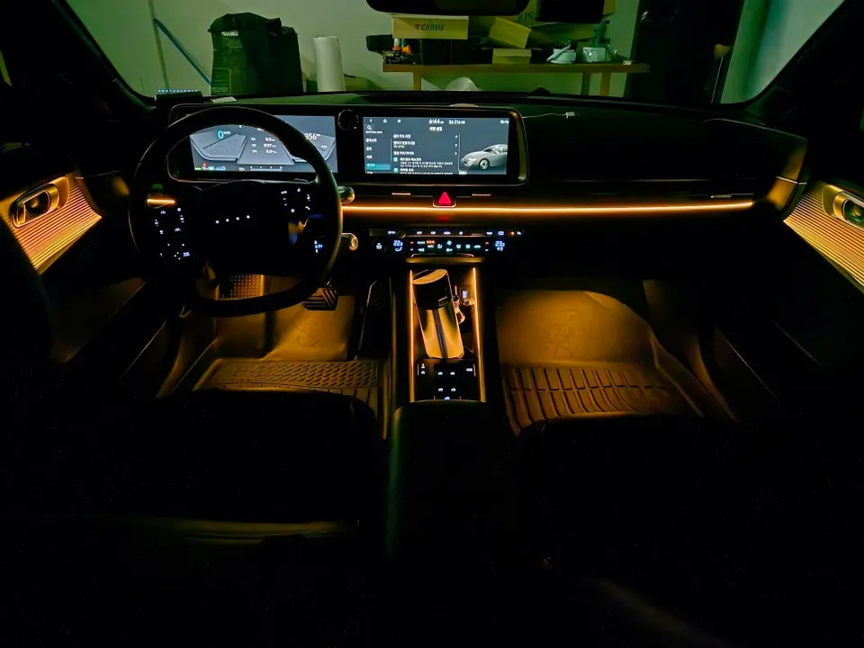 Hyundai IONIQ 6 ambient lighting - Hyundai IONIQ 6 Ambient Lighting Upgrade: Enhanced Interior photo 7