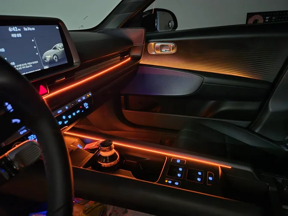 Hyundai IONIQ 6 ambient lighting - Hyundai IONIQ 6 Ambient Lighting Upgrade: Enhanced Interior photo 8